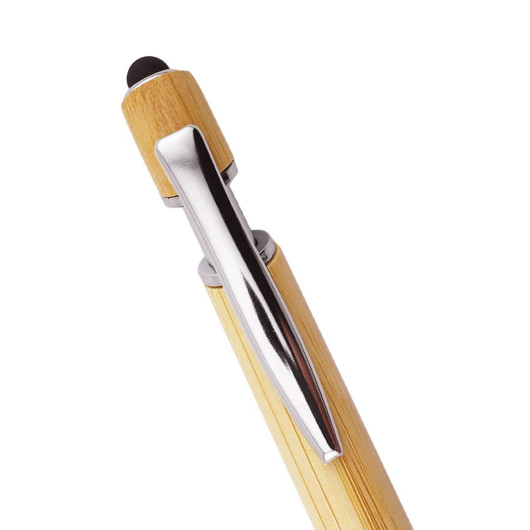 Killara Bamboo Stylus Pens Clip Top